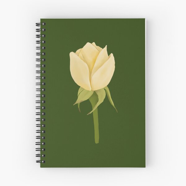 Item preview, Yellow Rose Just Opening Watercolor Flower designed and sold by EmeraldeaArt.
