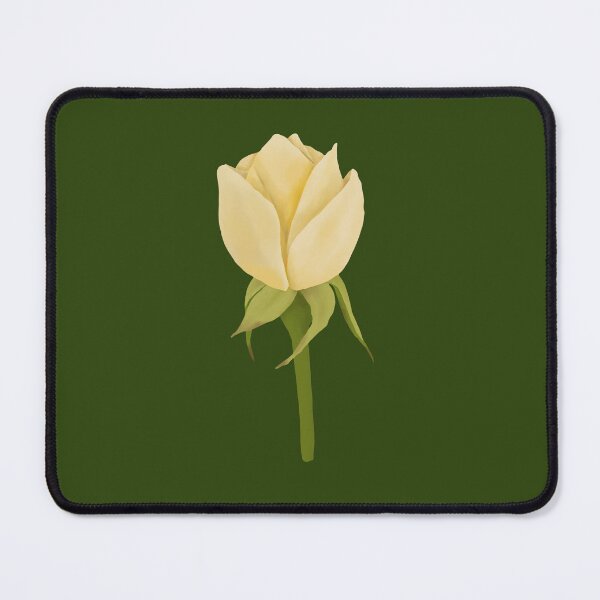 Item preview, Yellow Rose Just Opening Watercolor Flower designed and sold by EmeraldeaArt.