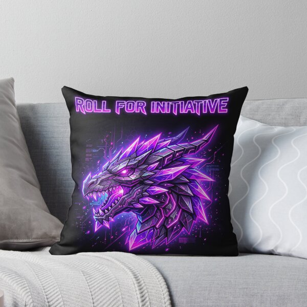 Item preview, Purple neon crystal dragon for Dungeons and Dragons gamers designed and sold by dyby.