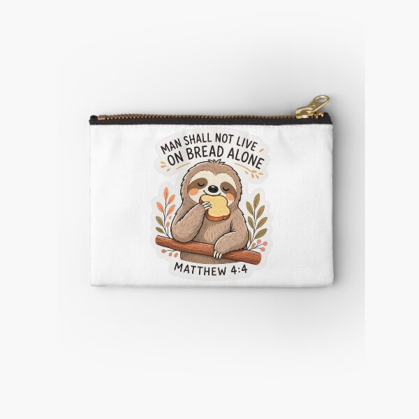Item preview, Matthew 4:4 Man Shall Not Live On Bread Alone designed and sold by plushism.
