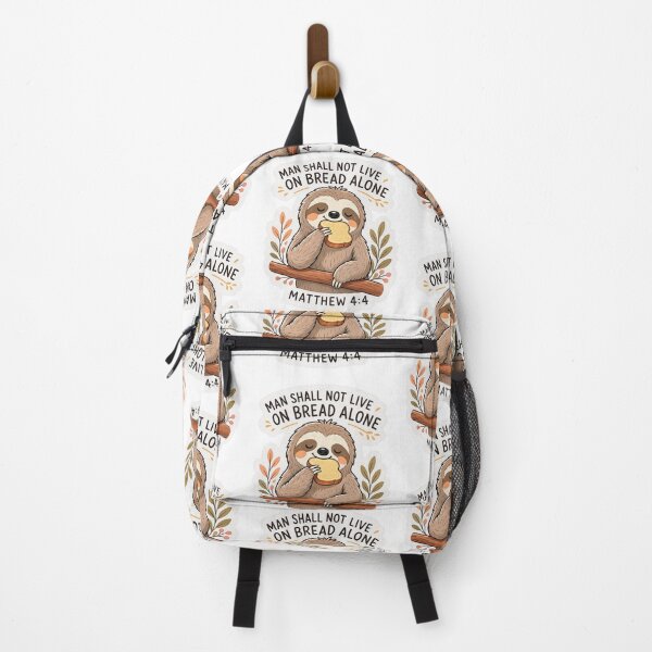 Item preview, Matthew 4:4 Man Shall Not Live On Bread Alone designed and sold by plushism.