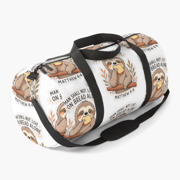 Item preview, Matthew 4:4 Man Shall Not Live On Bread Alone designed and sold by plushism.