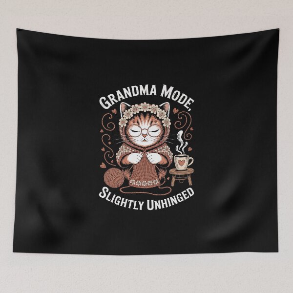 Item preview, Grandma Mode, Slightly Unhinged   designed and sold by jkrphoto.