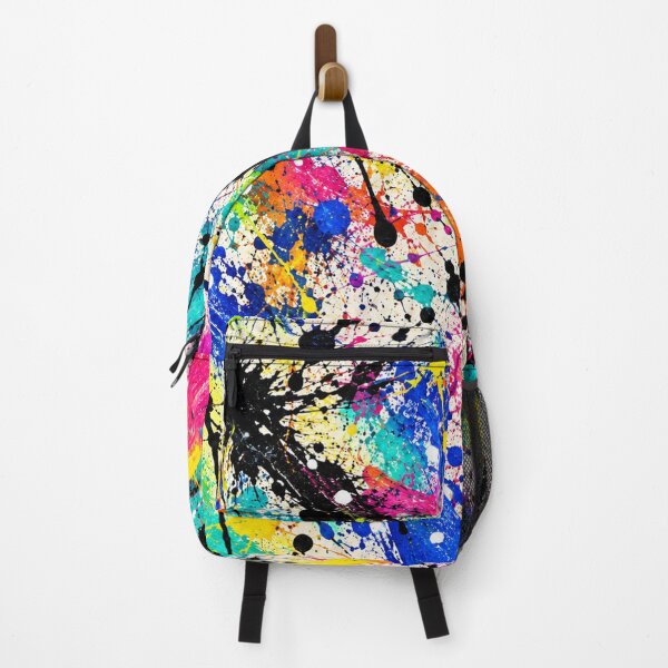 Item preview, Colorful Paint Splatter Abstract Art designed and sold by Ingorgia Studio.