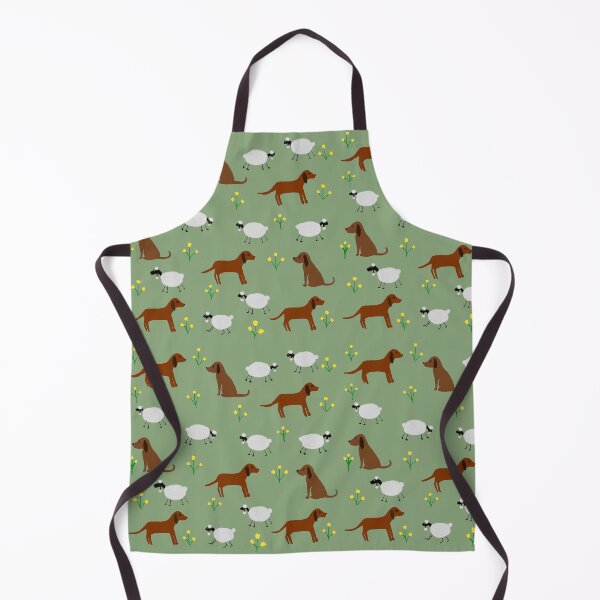 Item preview, Playful Dogs and Sheep Pattern designed and sold by Elaine M Hayward .
