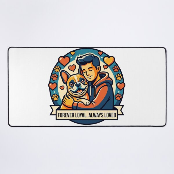 Item preview, Forever Loyal Frenchie Bond designed and sold by Bad-Decisions-Designs.