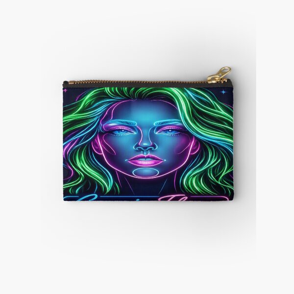 Item preview, Cosmic Flow Neon Portrait Design designed and sold by FABIOLA1970.