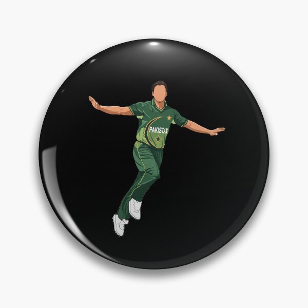 Item preview, Shoaib Akhtar Fast Bowler - 14 - T20 - Cricket Player designed and sold by GlimTig.