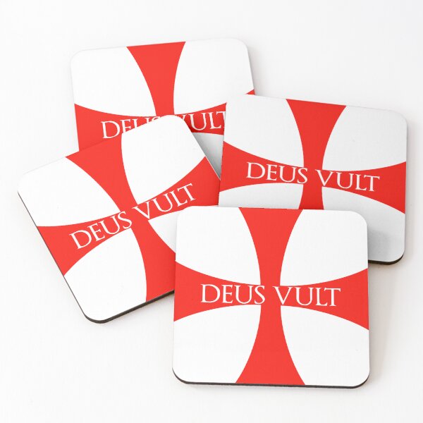 Item preview, DEUS VULT Crusaders Templar Cross  designed and sold by AgeOfHeroes.