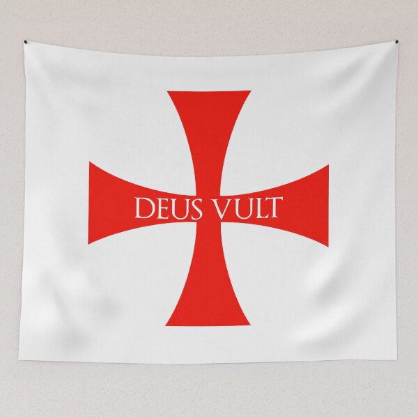 Item preview, DEUS VULT Crusaders Templar Cross  designed and sold by AgeOfHeroes.