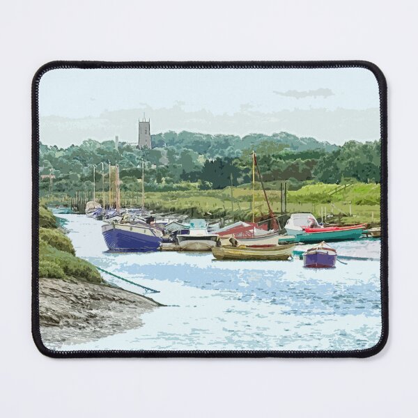 Item preview, Morston Quay Norfolk. Travel poster East Anglia.Uk designed and sold by BarbaraGlebska.