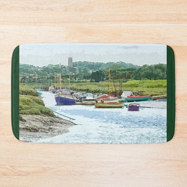 Item preview, Morston Quay Norfolk. Travel poster East Anglia.Uk designed and sold by BarbaraGlebska.