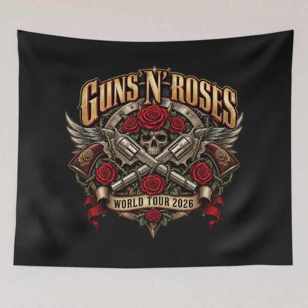 Item preview, Guns N’ Roses World Tour 2026 designed and sold by AndyGordon125.
