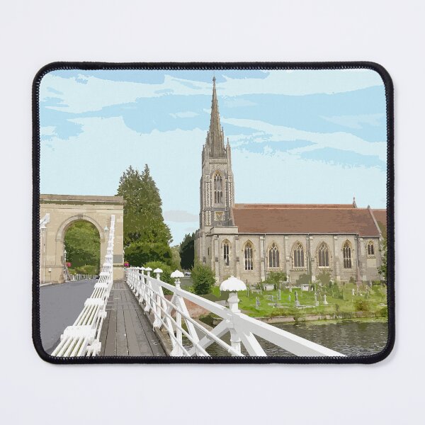 Item preview, Marlow Buckinghamshire. Travel poster designed and sold by BarbaraGlebska.