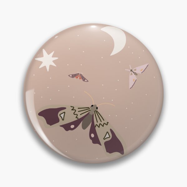 Item preview, Cute Moths Flying designed and sold by SpottedPilot.