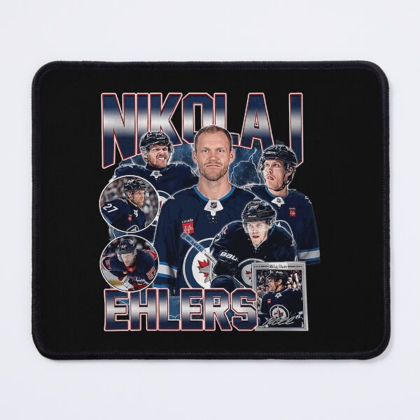 Item preview, Nikolaj Ehlers Vintage Winnipeg Jets Hockey Retro designed and sold by BrianCook30380.