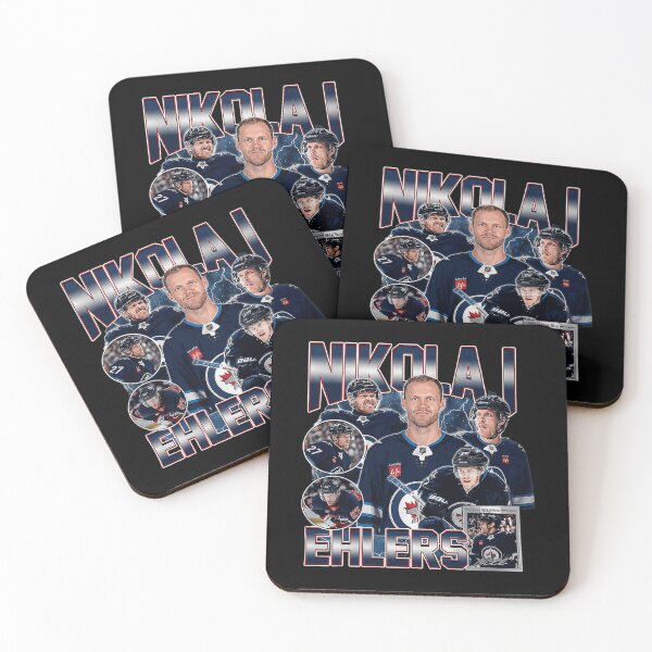 Item preview, Nikolaj Ehlers Vintage Winnipeg Jets Hockey Retro designed and sold by BrianCook30380.