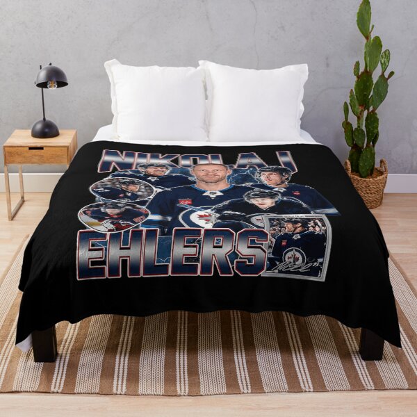 Item preview, Nikolaj Ehlers Vintage Winnipeg Jets Hockey Retro designed and sold by BrianCook30380.
