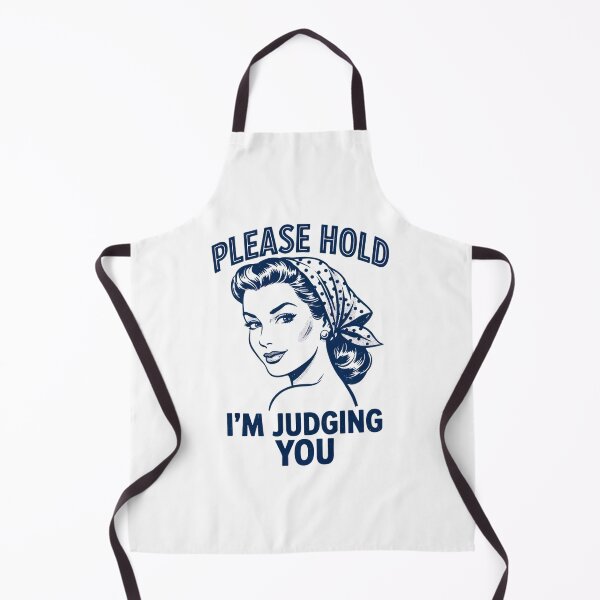 Item preview, Please Hold I’m Judging You Retro Humor designed and sold by Party Peeps.