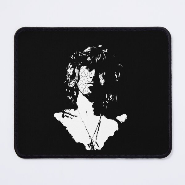 Item preview, Raw Rock & Roll Gritty Monochrome Geometric Distressed Portrait Opaque designed and sold by surmind.