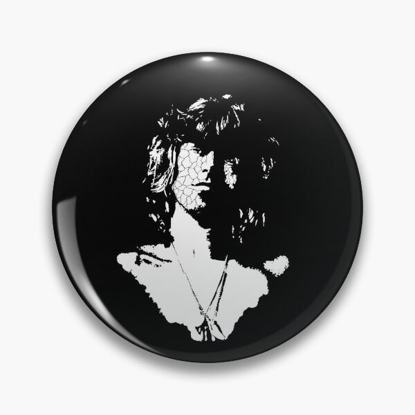 Item preview, Raw Rock & Roll Gritty Monochrome Geometric Distressed Portrait Opaque designed and sold by surmind.