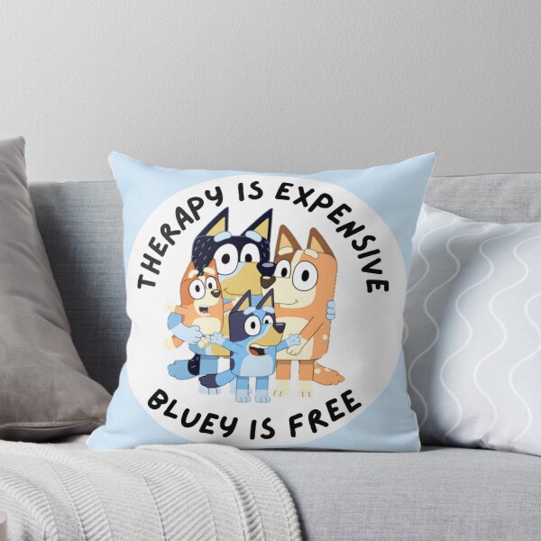 Item preview, Therapy is expensive; Bluey is free designed and sold by momitsartstuff.