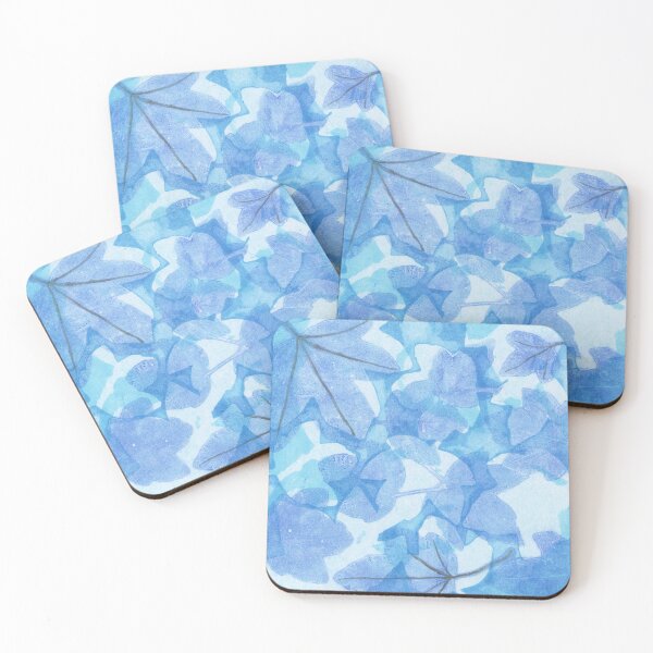 Item preview, Blue botanicals designed and sold by Rose-tinted glasses.