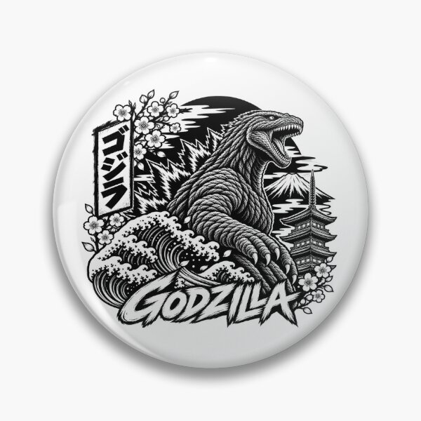 Item preview, Godzilla designed and sold by oneletters.