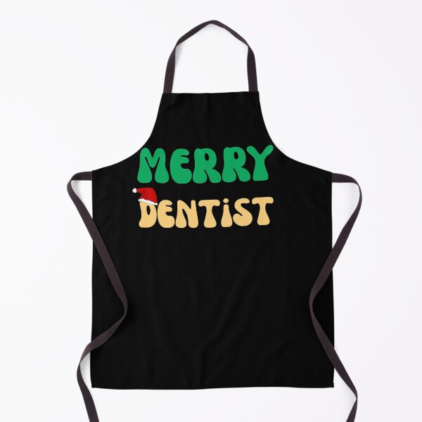Artikelvorschau, Retro Merry Dentist Christmas Dental Assistant entworfen und verkauft von mumchaosdesigns.