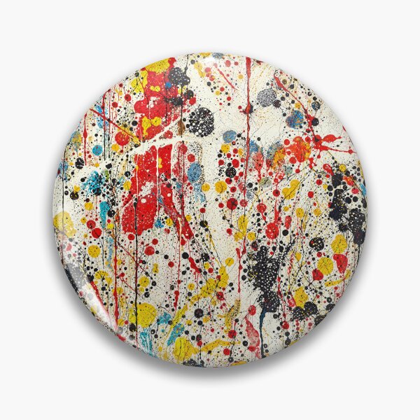 Item preview,     Colorful Chaos – Abstract Paint Splatter designed and sold by Arjen Roos.