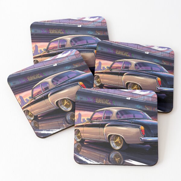 Item preview, An East German vintage car at sunset - sports, free time, Dad designed and sold by maistrTREASURE.
