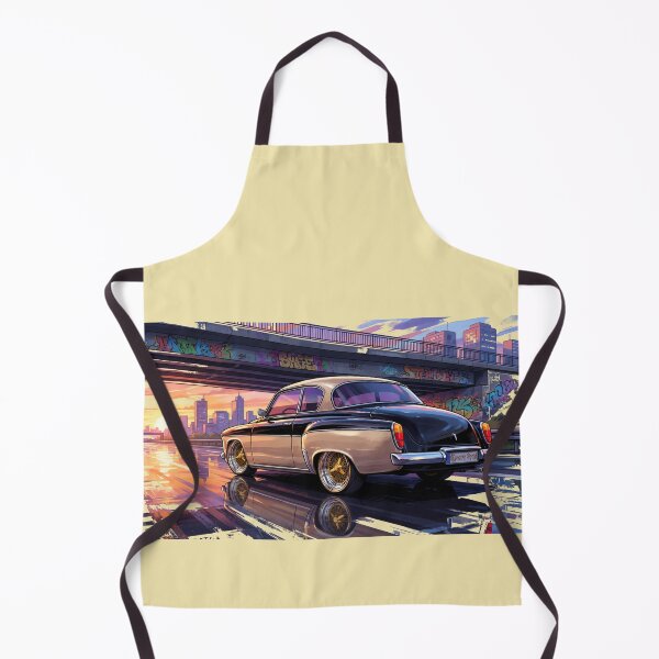 Item preview, An East German vintage car at sunset - sports, free time, Dad designed and sold by maistrTREASURE.