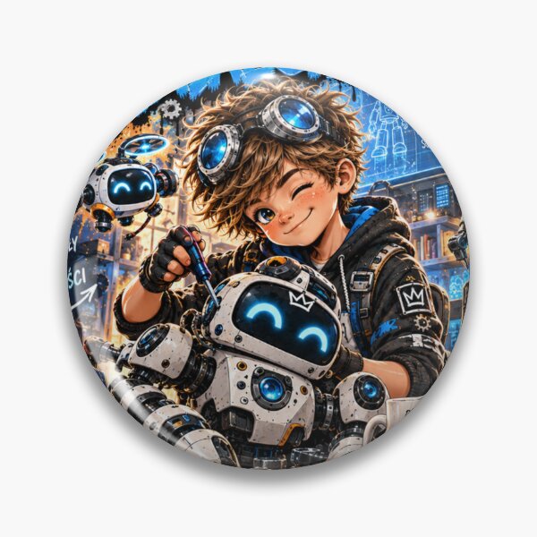 Item preview, Little Inventor, Big Possibilities – Robots & Technology designed and sold by MONIKA08 DESIGN.