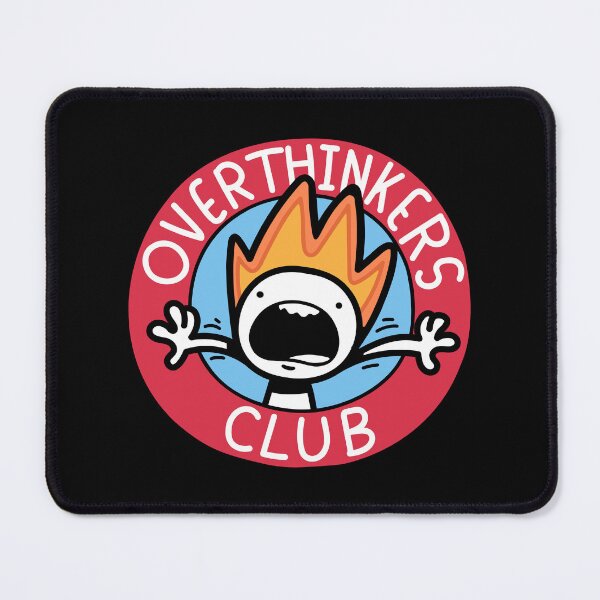 Item preview, Overthinkers Club - Overthinking Brain designed and sold by Zerhof.