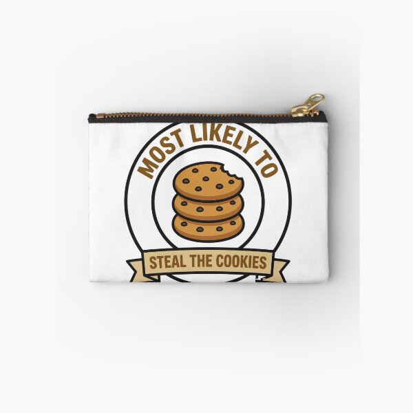 Item preview, Most Likely to Steal the Cookies Shirt – Funny Family Christmas Tee designed and sold by KERK Art and Design.