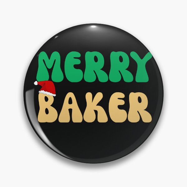 Item preview, Groovy Merry Baker Retro Christmas Baking designed and sold by mumchaosdesigns.