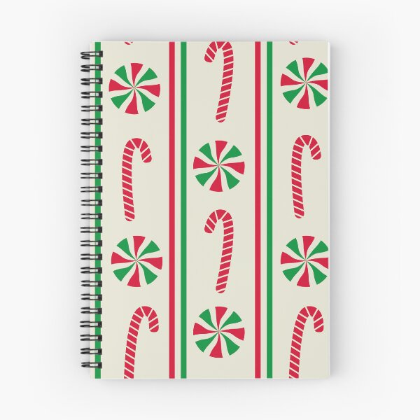 Item preview, Striped Christmas Candy Peppermint and Sticks  Pattern in Red and Green  designed and sold by Yasminepatterns .