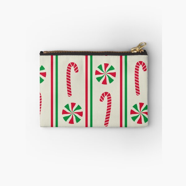 Item preview, Striped Christmas Candy Peppermint and Sticks  Pattern in Red and Green  designed and sold by Yasminepatterns .
