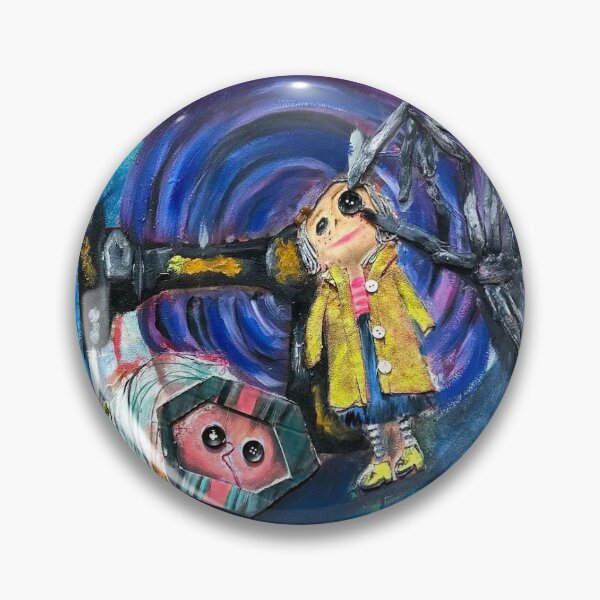 Item preview, Coraline Other World - Original Mixed Media & Oil Painting Art designed and sold by shadow7-.