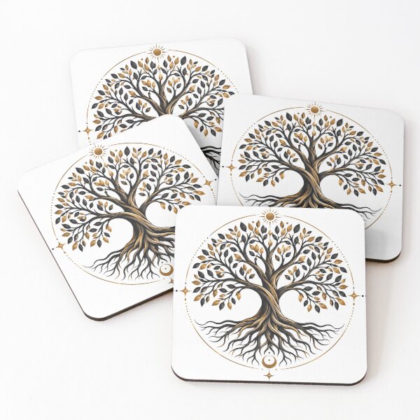 Item preview, white TREE OF LIFE designed and sold by ABcustomsneaker.
