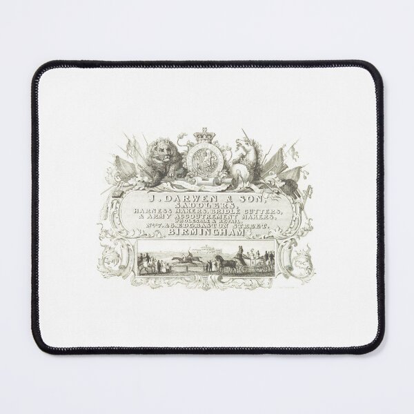Item preview, Victorian Birmingham Saddlery Trade Print designed and sold by Antique Science Press.