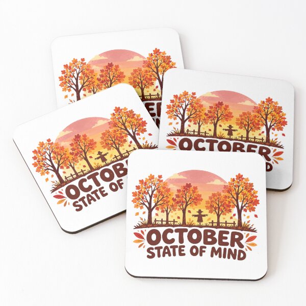 Item preview, October State Of Mind Cozy Fall Scarecrow  designed and sold by Moss & Mellow.