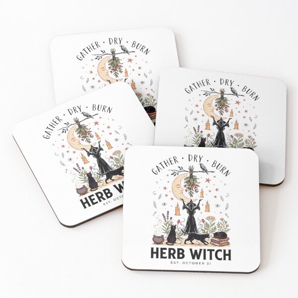 Item preview, Herb Witch Halloween Design Graphic Tee v6 designed and sold by DarylWelsh2024.