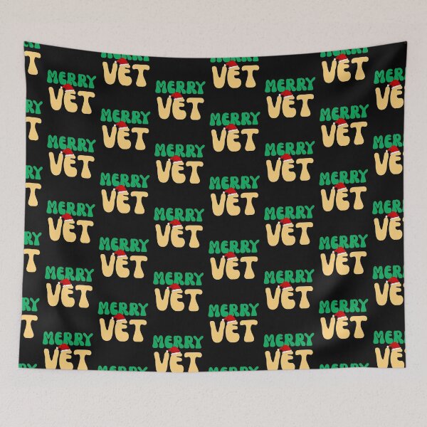 Item preview, Trendy Merry Vet Christmas Veterinary designed and sold by mumchaosdesigns.