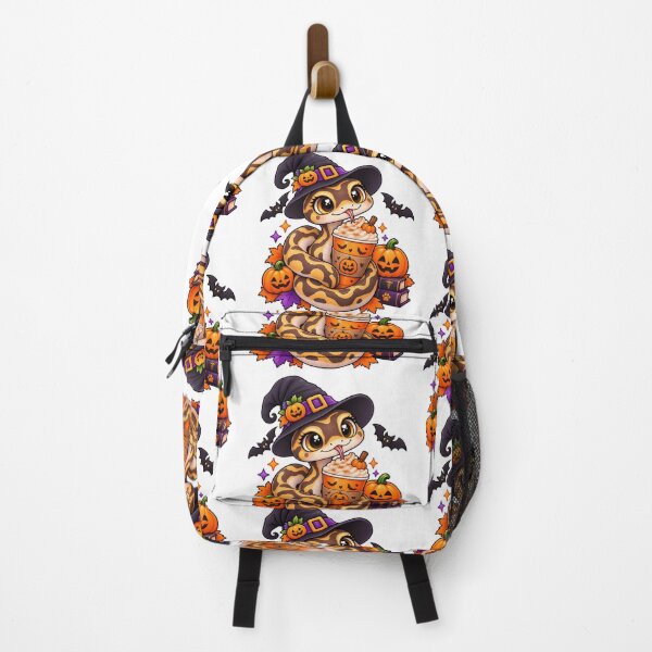 Item preview, Pumpkin Spice & Snake Vibes – Cute Halloween Exotic Animal Vet Design designed and sold by Bettybee00.