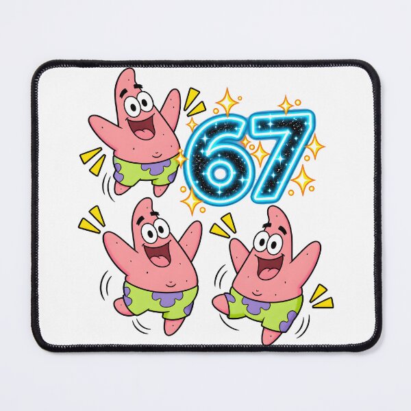 Item preview, 67 Meme Cute Pink Patrick - Funny Meme For Kids designed and sold by VibeStoreMix.