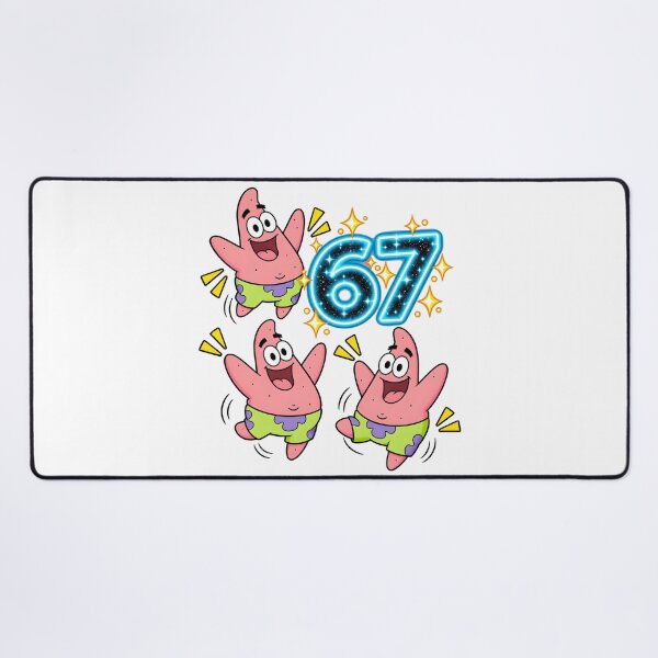 Item preview, 67 Meme Cute Pink Patrick - Funny Meme For Kids designed and sold by VibeStoreMix.