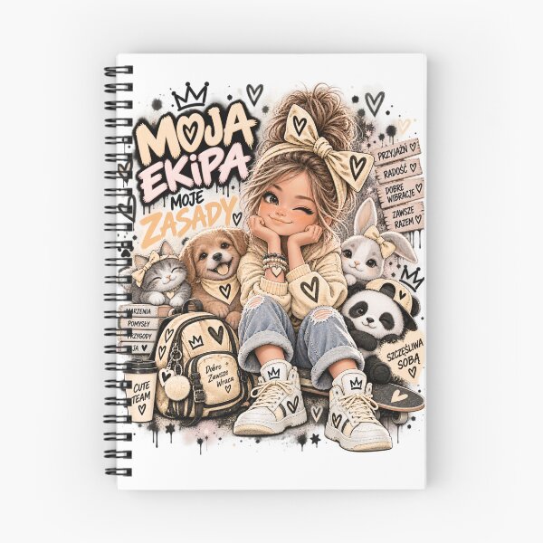 Item preview, My Crew, My Rules – Girl with Her Friends designed and sold by MONIKA08 DESIGN.
