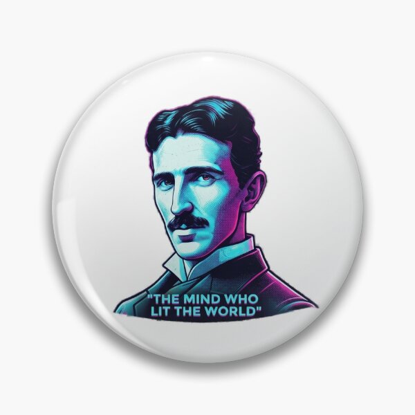 Item preview, Nikola Tesla brightness mind designed and sold by Dalioshop.