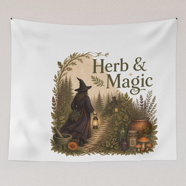 Item preview, Herb & Magic The Hidden Apothecary Trail designed and sold by LiviuGligoros.